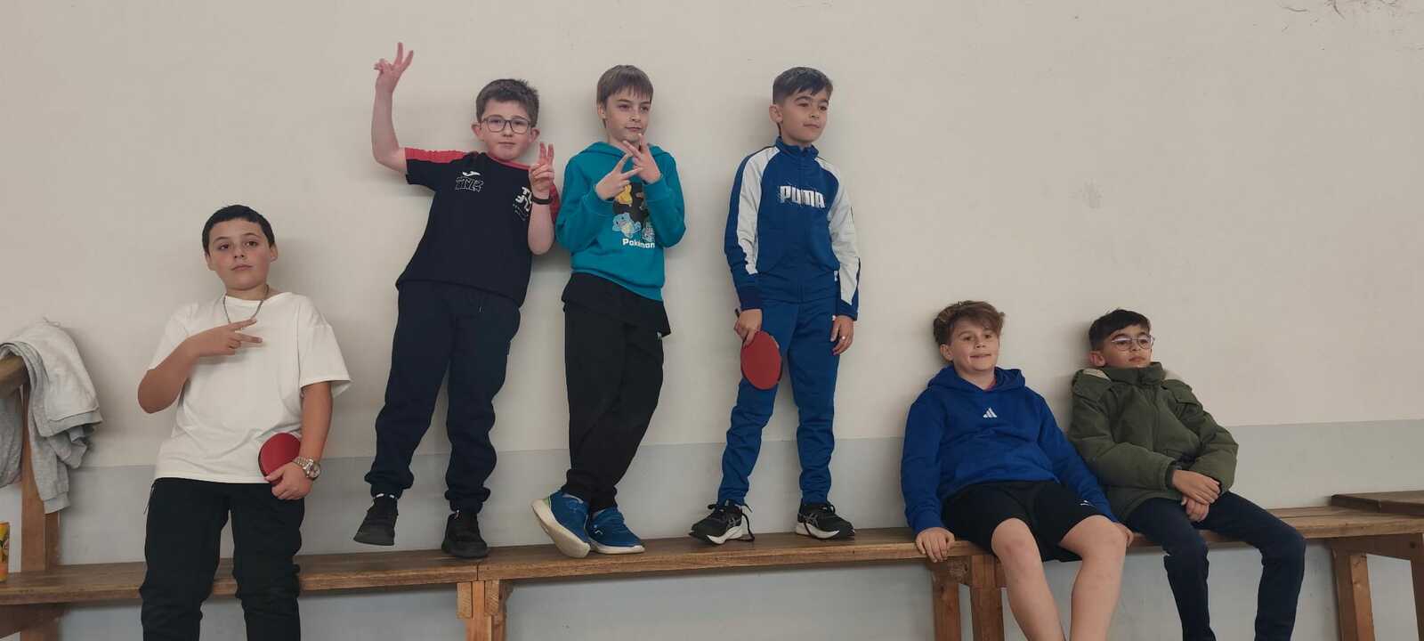 🏓 Championnat Jeunes – Journée du 28 mars