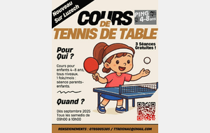 Le TT Reignac s’agrandit : une nouvelle antenne à Luzech dès septembre !