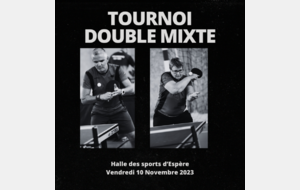 Tournoi de Double Mixte : Un Moment de Convivialité et de Compétition