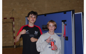 🏓 LE TT REIGNAC A ACCUEILLI LE TOUR 1 DU CRITÉRIUM INDIVIDUEL