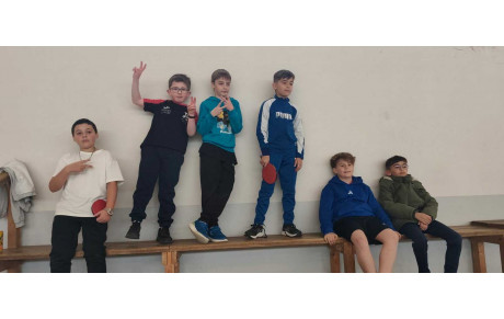 🏓 Championnat Jeunes – Journée du 28 mars